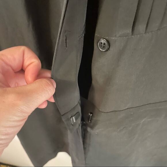 J. Crew silk tuxedo romper size 6 - Picture 6 of 12